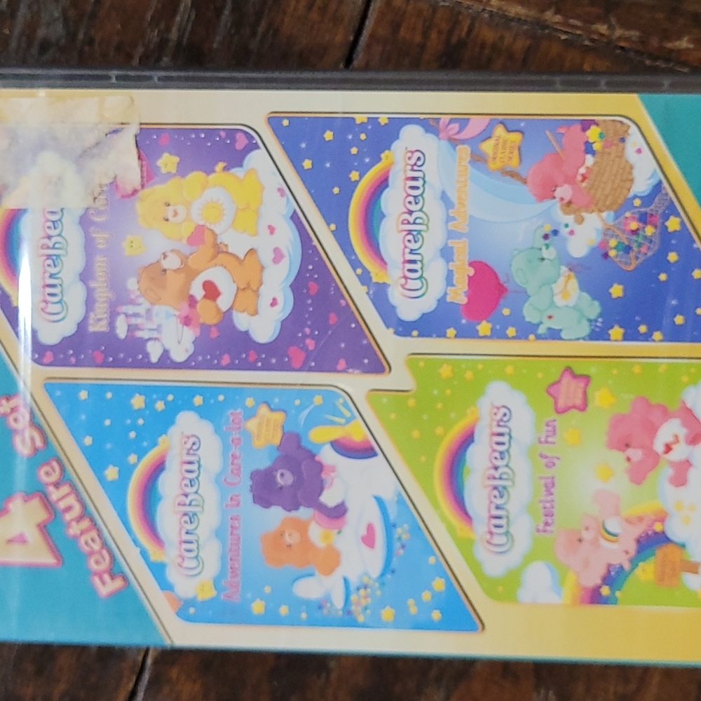 NIP Care Bears 4 Feature Set DVD
